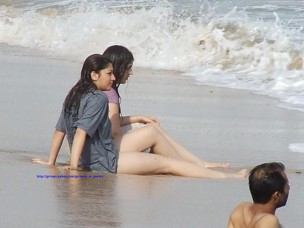 A Picnic held by unilever on Karachi Beach. 